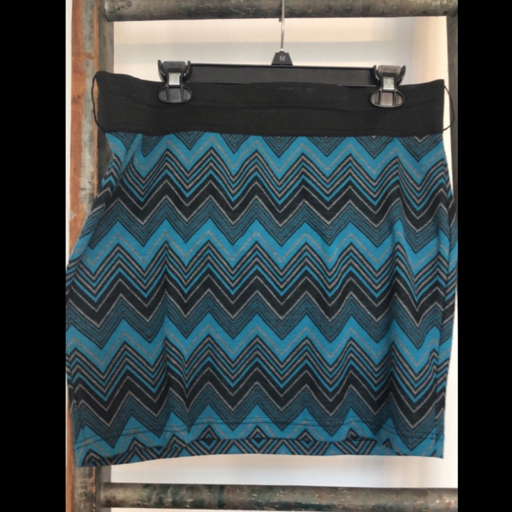 Chevron skirt